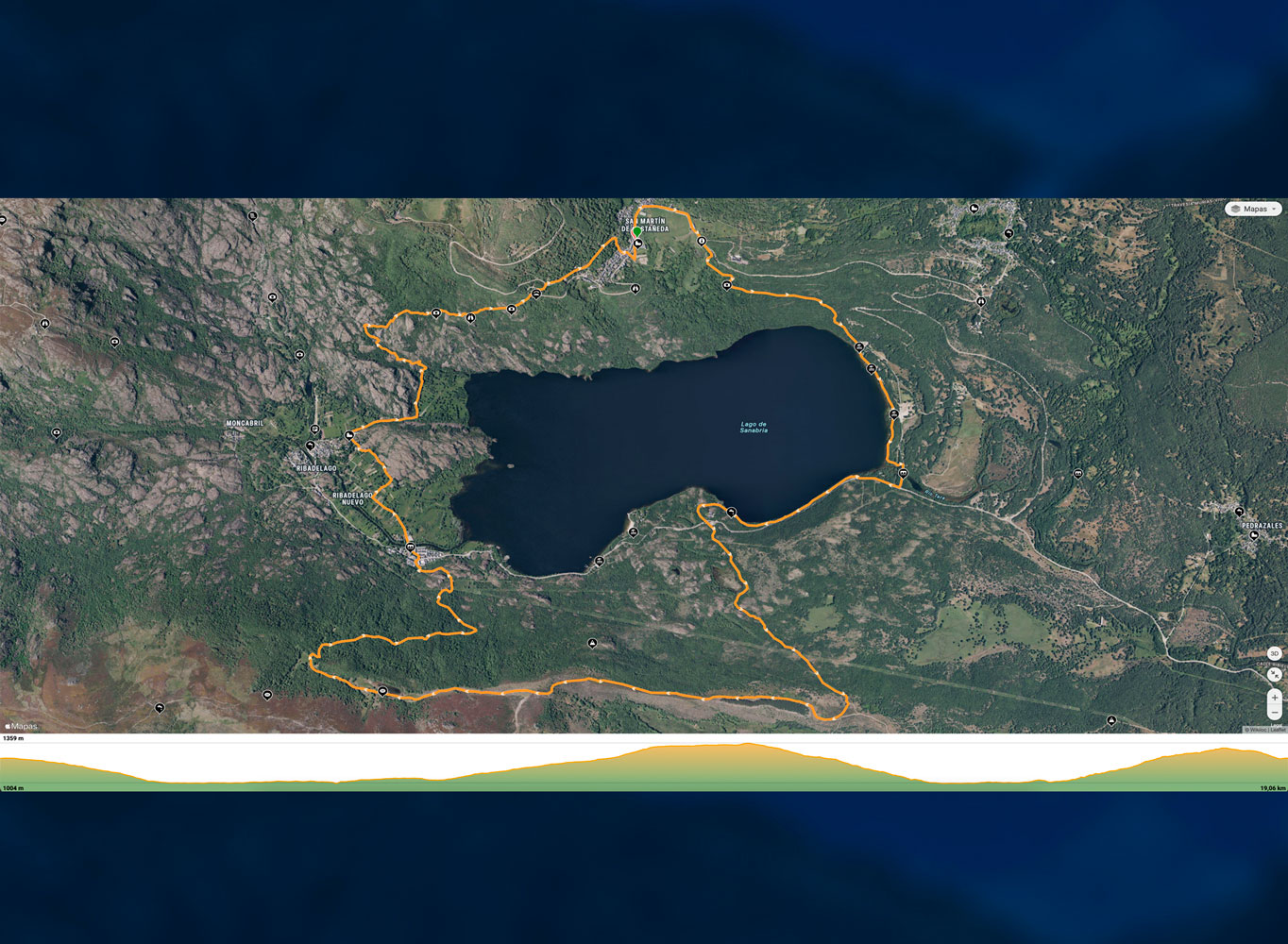Recorrido carrera. MARATON-SABADO